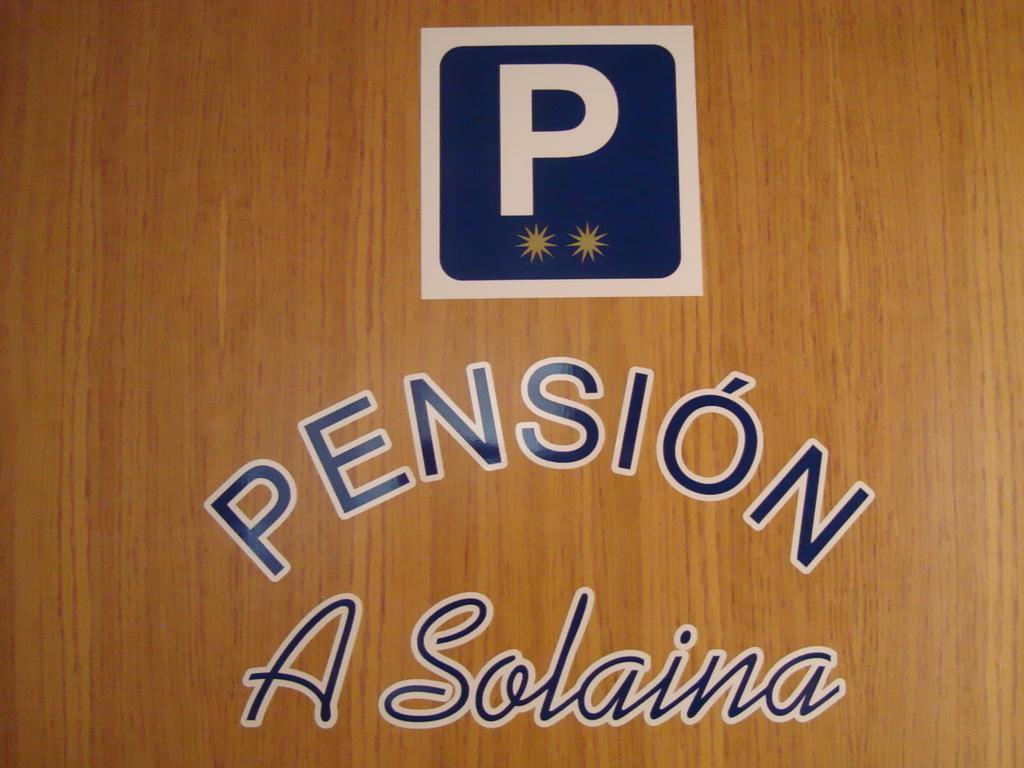 Pension A Solaina O Pedrouzo Exterior photo